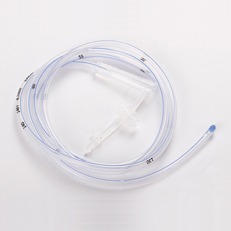 5Fr 6.5Fr 8Fr Silicone Nasogastric Feeding Tube With CE ISO Approved