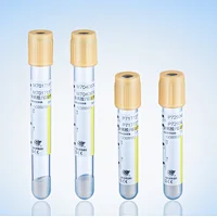 Gelbes Vakuum-Blutentnahme-Testgel Gerinnungsaktivator-Röhrchen