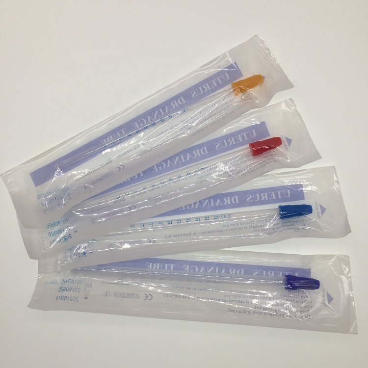 Exquisite Workmanship EO Sterile Medical Grade PE Disposable Surgical Uterus Drainage Tube