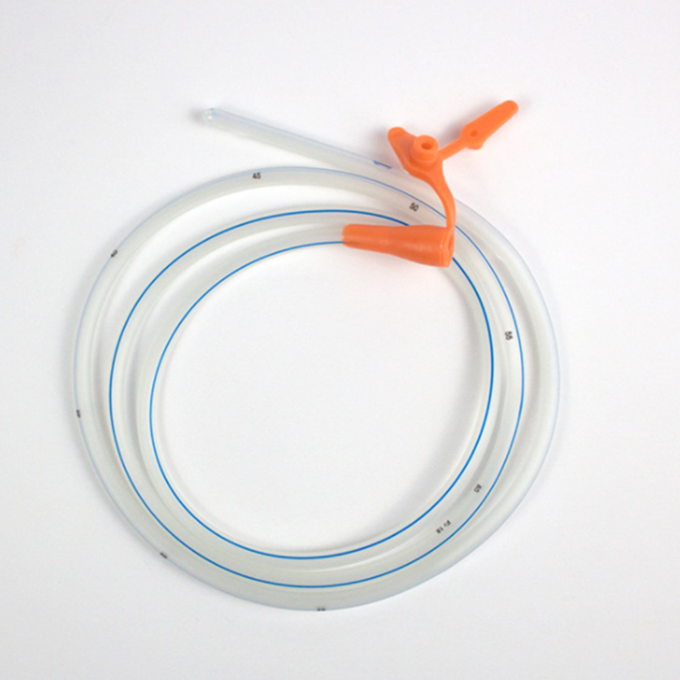 5Fr 6.5Fr 8Fr Silicone Nasogastric Feeding Tube With CE ISO Approved