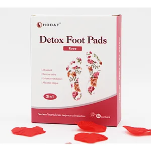Free Sample High Quality HODAF Bamboo Vinegar Detox Foot Patches