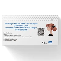 Test in un solo passaggio per l'antigene SARS-CoV-2 (oro colloidale) per l'autotest
