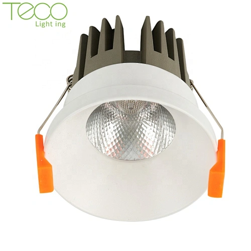 Commercial Round F 5W 12W  3000k 4000k 6000k Capped Downlights Ce Rohs approved