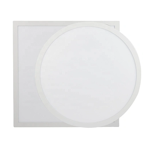 Factory direct sale CE RoHS surface mounted round flat white ultra slim 30w 36w 48w 600*600 square ceiling led panel light