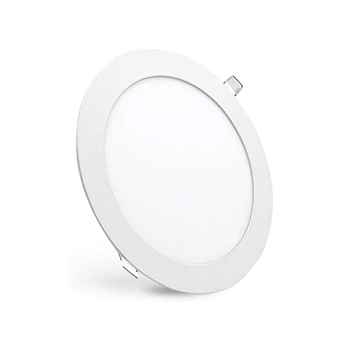 CE Factory price energy saving ip44 65-75 lm/w 9 watt round embedded led panel light
