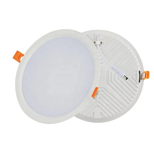 Aluminium ip44 waterproof recessed round square ultra thin slim white indoor hotel led downlight