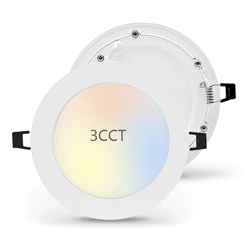 Anti glare round 11inch cutout 280mm 1920lm ultra thin 3cct selectable built-in recessed led panel pot light
