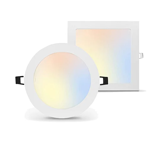 Hot in Europe CE wholesale white round 3000k 4000k 6000k 4inch 3cct adjustable ultra slim led panal light