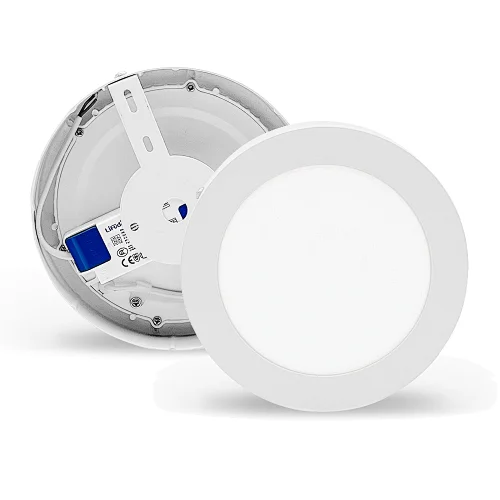 IP44 waterproof bathroom home energy saving uniform light color surface mount led panel light