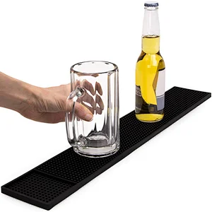 2020 new arrival fashion hot sale pvc rubber Bar Drink Mats Customized for Event and Bar Promotion