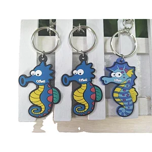 rubber key ring keychains for kids promotional cheap manufacturer