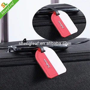 Promotional Custom Logo Travel 3D Soft PVC Luggage Tag