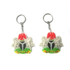 Glow in dark tags both sides 3d key chains