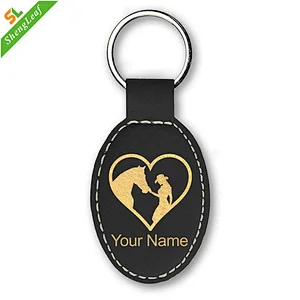 Oval Keychain Personalized Engraving  Keychains