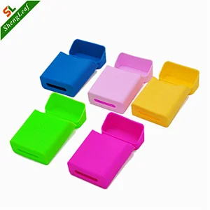Cigarette Case and Cigarette Box for Fashion People Hot Sell Silicone Painted 20pcs Silkscreen Printing Silk Screen Printing
