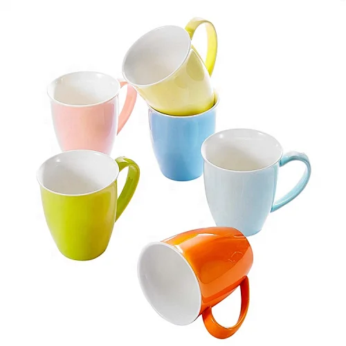 New Heat Transfer full Color Printing Porcelain Eco-friendly coffee cup Ceramic Sublimation Mug