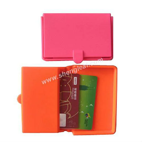 Promotion novelty design silicone card case