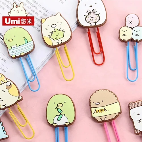 custom rubber cute navy character wholesales bookmark