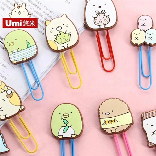 custom rubber cute navy character wholesales bookmark