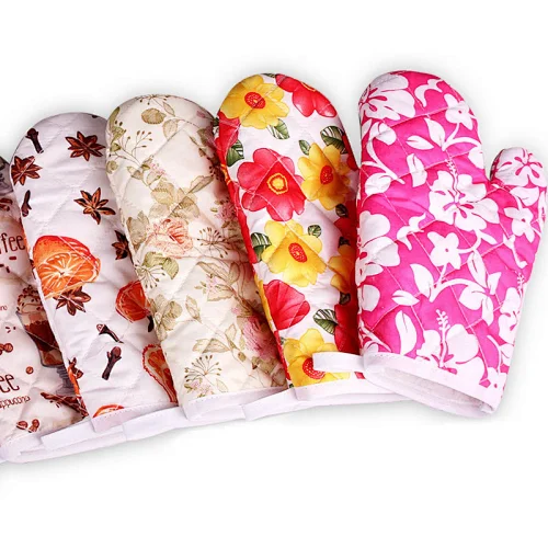 Kitchen Tool Heatproof resist Resistant Microwave fire-proof Oven Mitten cooking Insulated Non-slip Baking Gloves