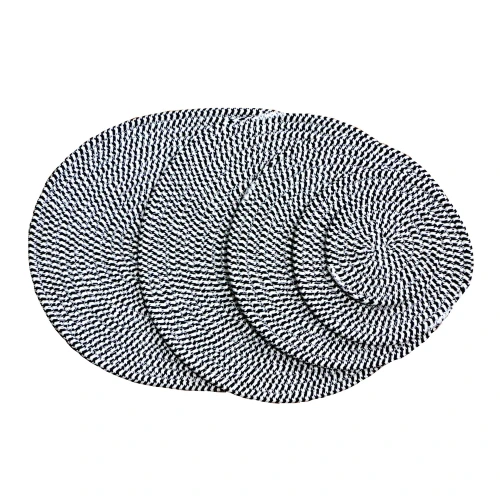 free sample high quality 100%cotton Rope Coaster custom trivets set Kitchen Desk Mat Buy Rope Coaster