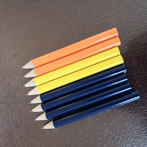 Promotional Pre-sharpened Short Small Half Wood Golf Library Pens HB Pencil