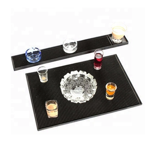 Custom logo promotion pvc bar mat 3D fashion