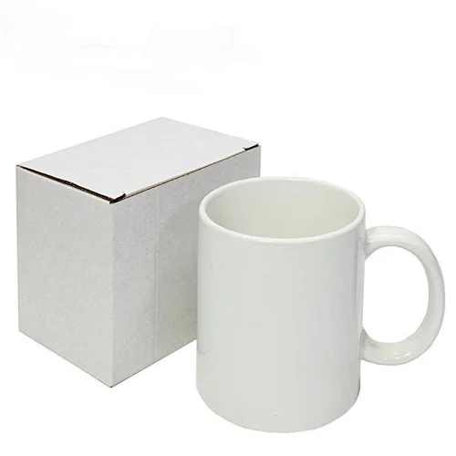wholesale free sample custom print blank 11 oz cup tea sublimation heat transfer ceramic coffee mug