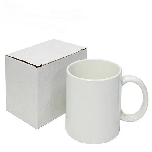 wholesale free sample custom print blank 11 oz cup tea sublimation heat transfer ceramic coffee mug