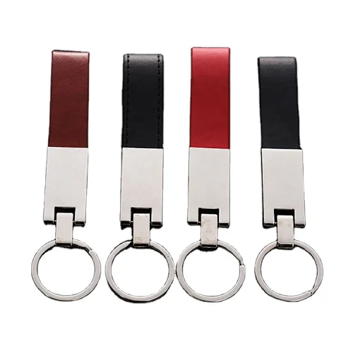 new arrival fashion Various shapes and animal design beautiful leather keychains for ladys