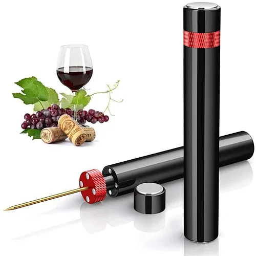 Air Pressure Corkscrew Kitchen Tools Bar Accessories Safe Portable automatic Pin Cork Remover electric Wine Bottle Opener