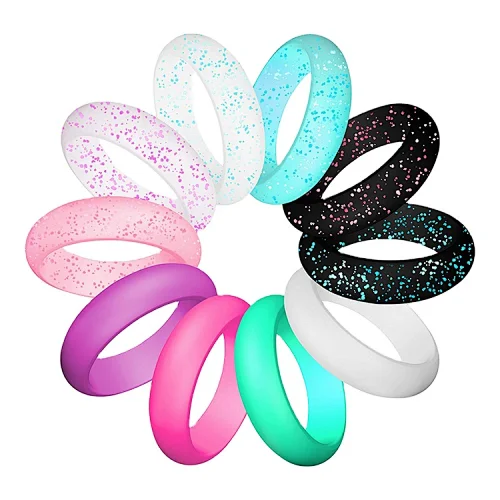 Custom silicone finger ring for women