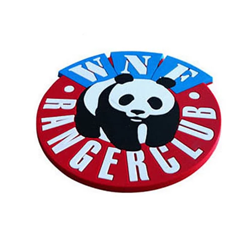 free sample new arrival custom size and design Soft Pvc Rubber Coaster posavasos for drink placemats