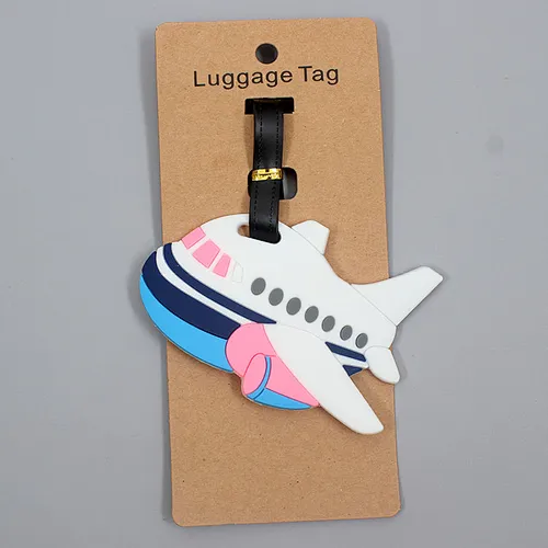 wholesale customized manufacturer high quality pvc soft rubber silicone clear travel luggage tag pvc for travel bags