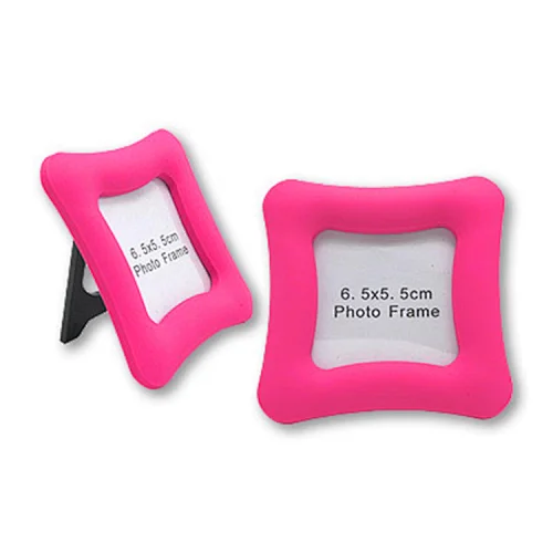 Factory Price High Performance Picture Photo Frame Customized OEM 1pcs/opp Bag 6 Inches Print,2d or 3D Logo Plastic,soft Rubber