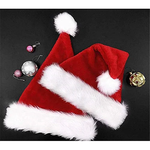 hotsale Indoor Christmas Decoration 1 Color 2 Color 2021 Christmas Decoration cap hat for Gifts with Digital Printing