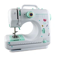 New design easy portable domestic sewing machine mini maquinas de coser FHSM-505G
