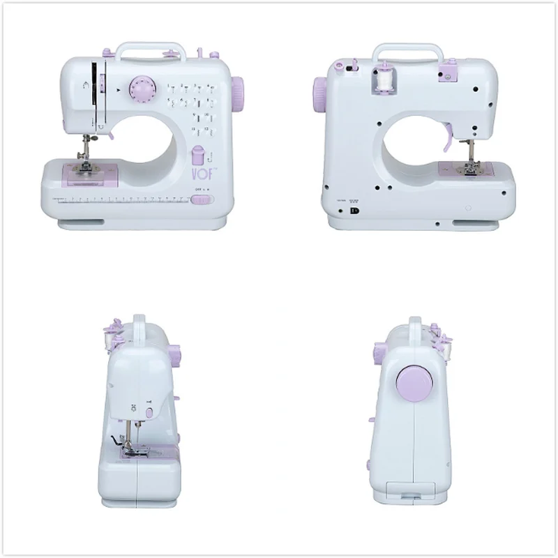 VOF FHSM-505 multifunction zigzag stitching machine home sewing machine factory