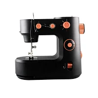 Wholesale FHSM-398 Mini Electric Zigzag Sewing Machine factory price with 5 stitches for overlock