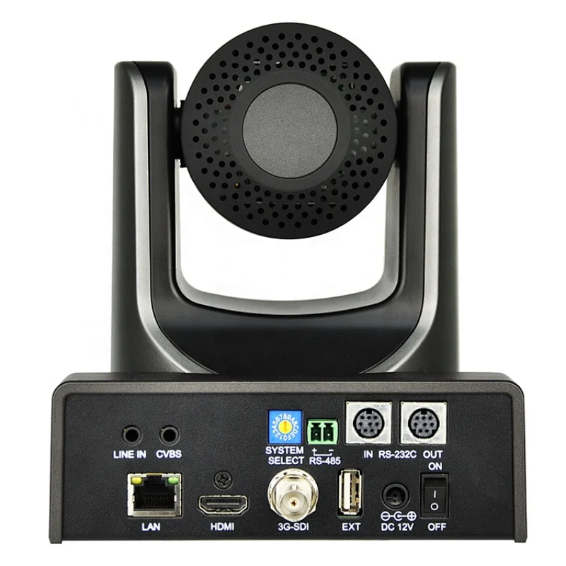 12X Optical Zoom VHD Full HD 60fps NDI PTZ HD Camera For Live Streaming