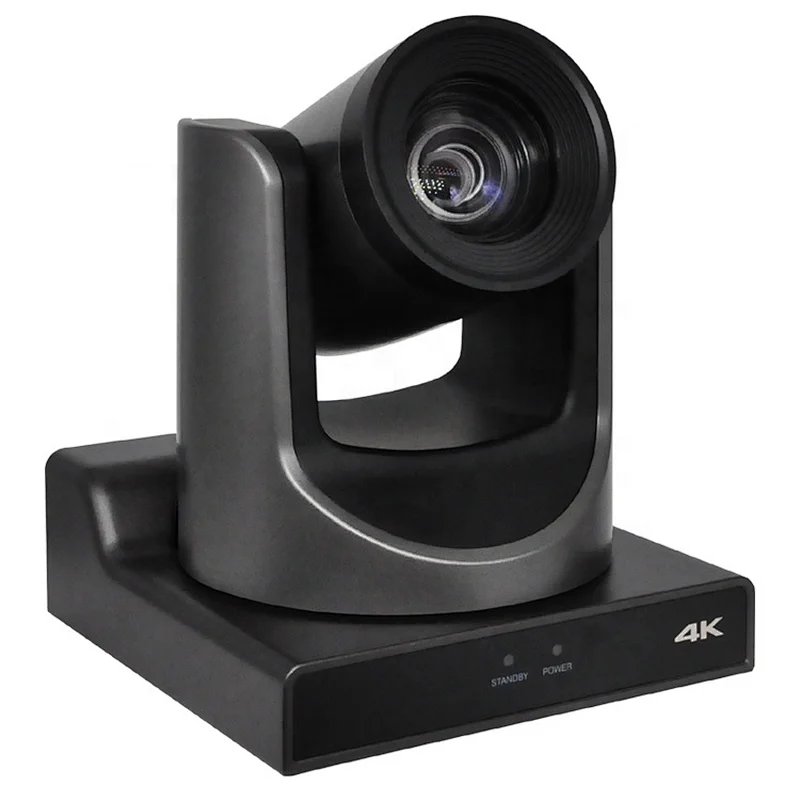 Professional 20x Optical Zoom 4k 60fps IP Camera 3G SDI PTZ Camera with Auto Tracking Function