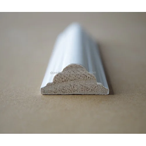 Decorative Low Price white primed wood Ceiling molding