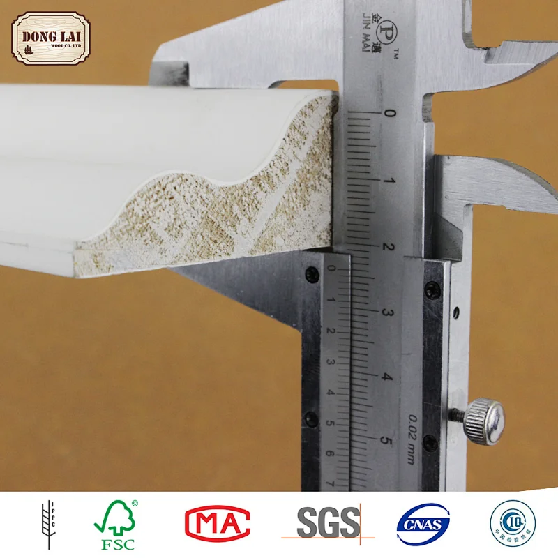 Formaldehyde Free Wall Decorative Wood Flooring Moulding
