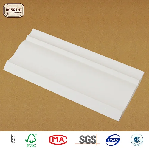 Home Decoration cheap corner use solid wood crown mouldings for sale