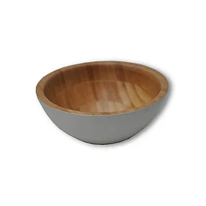Bamboo Oval Shape Salad Bowl