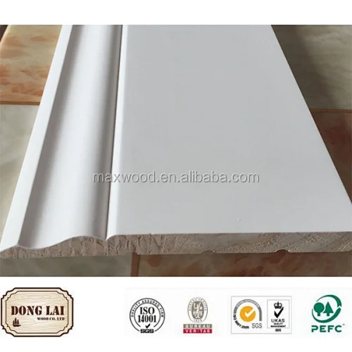 New kitchen accessories baseboard moulding mdf