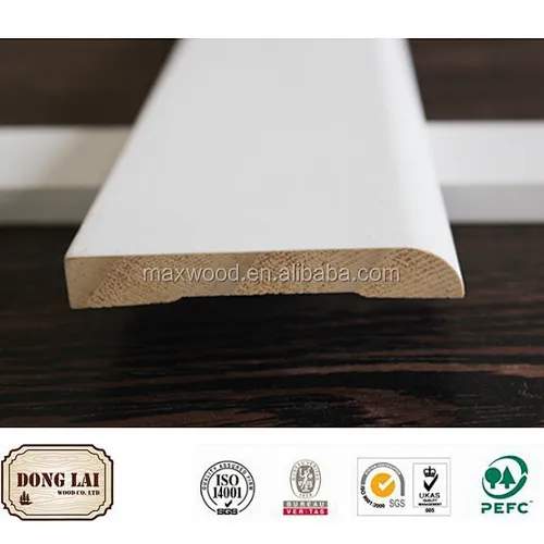 Wholesale cheap radiata pine wall baseboard