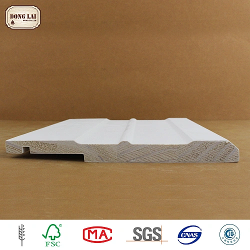 Custom Waterproof Modern Design Wood Wall Panel Pine Board Decorative Concrete Molds