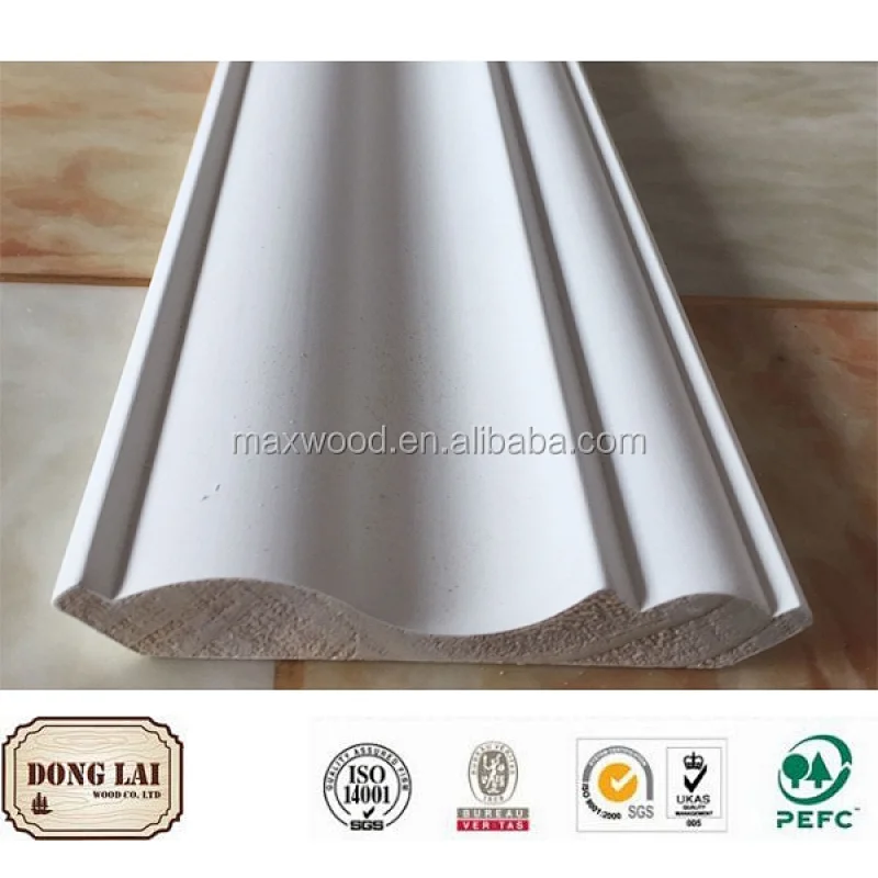 wholesale custom mdf wood crown molding