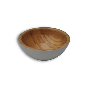Bamboo Oval Shape Salad Bowl